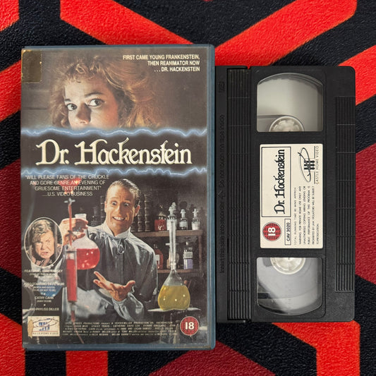 Dr. Hackenstein Ex Rental VHS Video (1988) CAV3020