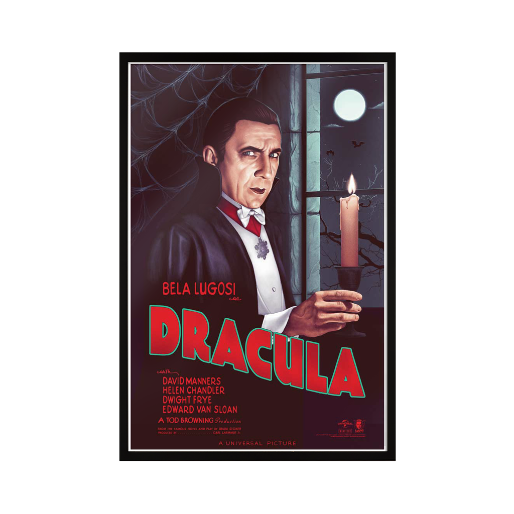 Universal Monsters: Dracula Horror Poster