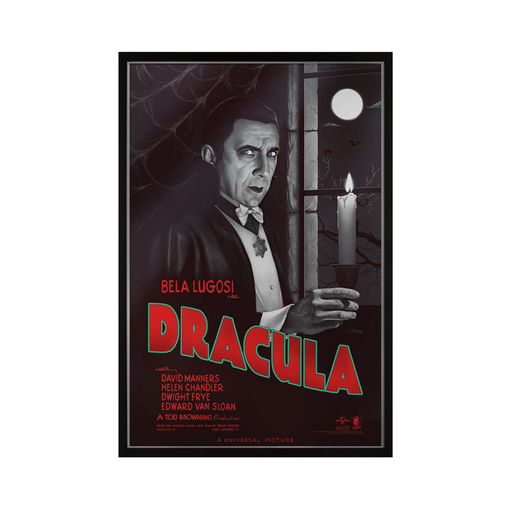 Universal Monsters: Dracula (Foil Variant) Horror Poster