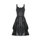 Dark in Love Shadow Lament Ruched Lolita Dress