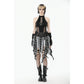 Dark in Love Morrigan Punk Patchwork Skirt