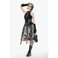 Dark in Love Morrigan Punk Patchwork Skirt