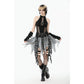 Dark in Love Morrigan Punk Patchwork Skirt