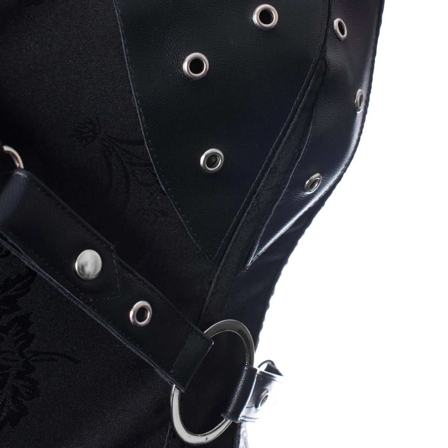 Vixxsin Ebony 2 Piece Corset