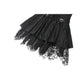 Dark in Love Mortalis Lace-Up Goth Dress in Black