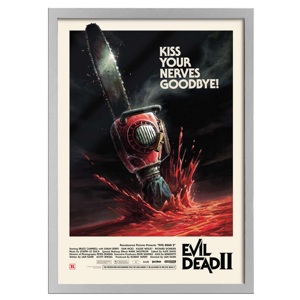 Evil Dead II Horror Poster