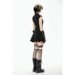 Dark in Love Cassia Buckled Pleated Dress