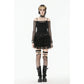 Dark in Love Astrid Lace Buckle Skirt