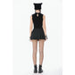 Dark in Love Metal Punk Skirt