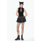 Dark in Love Metal Punk Skirt