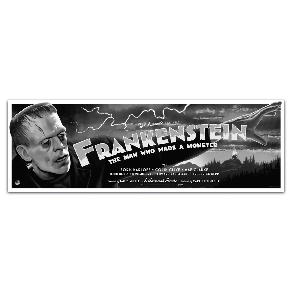 Universal Monsters: Frankenstein (Set) Horror Poster