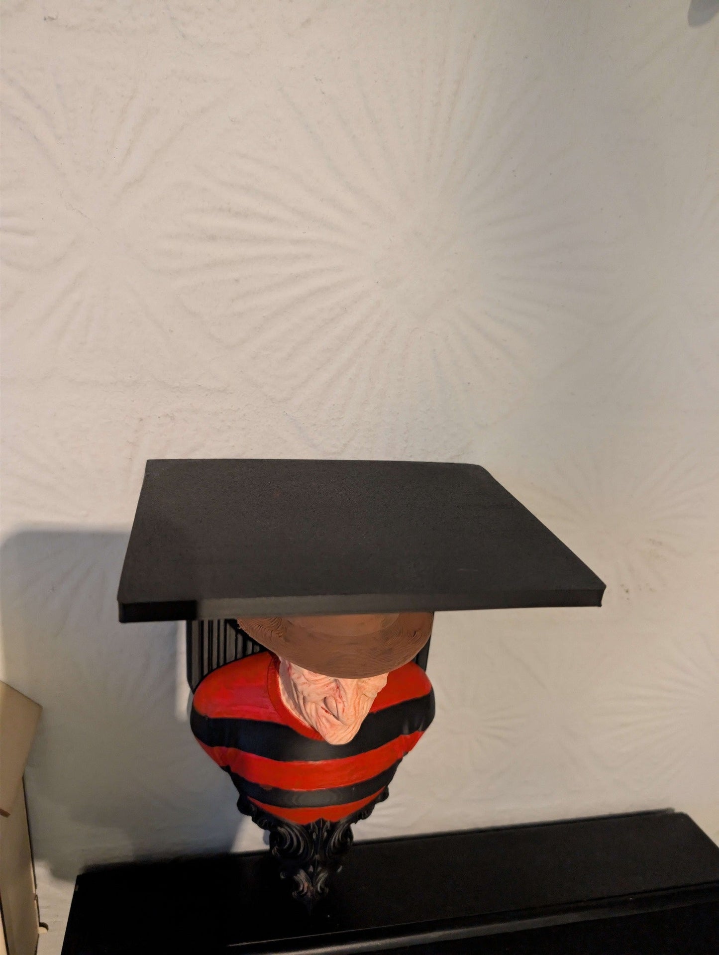 Freddy Krueger Elm Street Wall Shelf Mount Display - Unique Horror Decor Gift