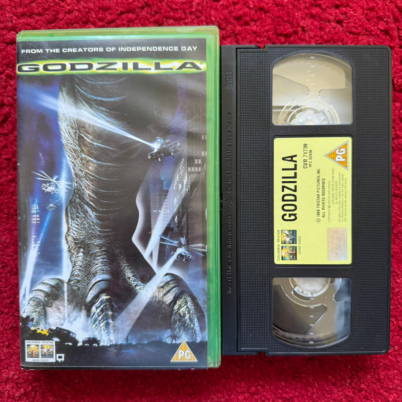 Godzilla VHS Video (1998) CVR71739 – Horror Stock