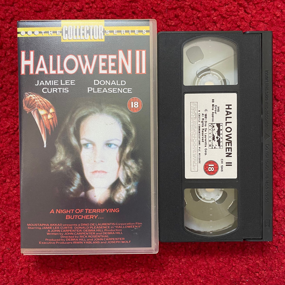Halloween II VHS Video (1981) CVI1345