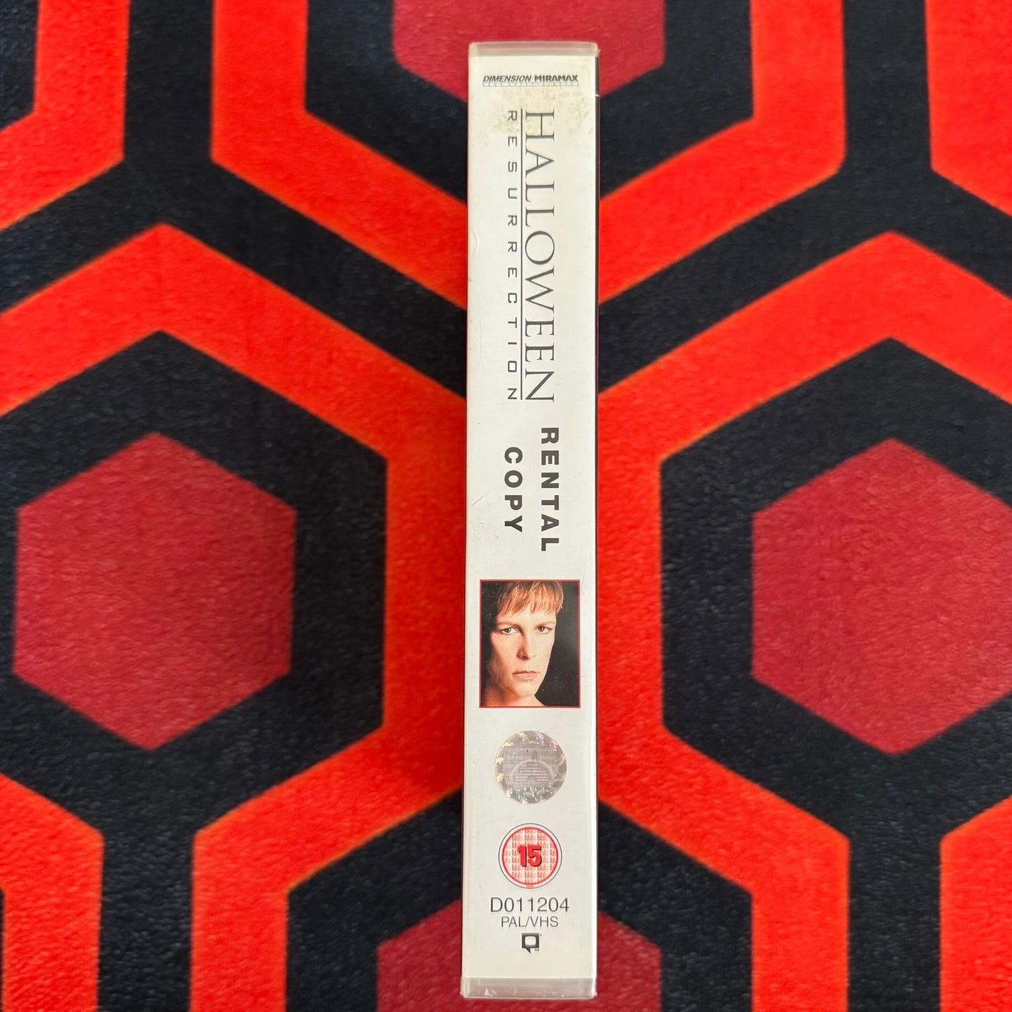 Halloween: Resurrection Ex Rental VHS Video (2002) D011204