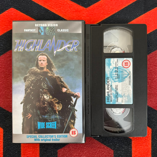 Highlander VHS Video (1986) S038352