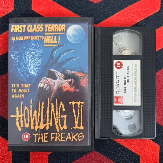 Howling VI: The Freaks Ex Rental VHS Video (1991) PVC2189