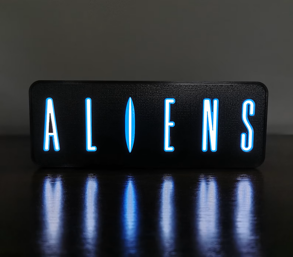 Aliens Horror Movie LED Light Sign – Horror Stock