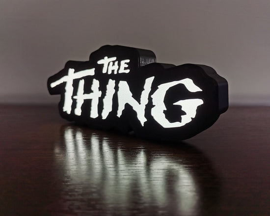 The Thing Horror Movie LED Light Sign