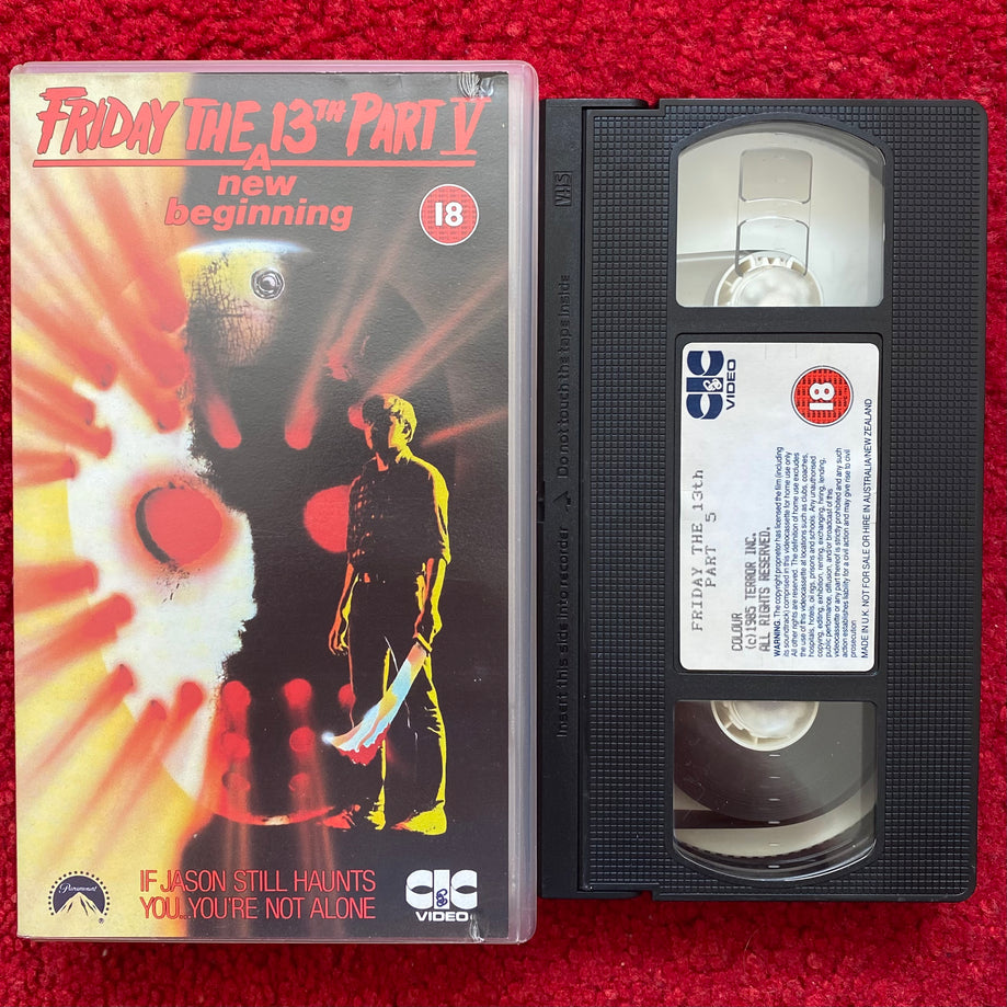 Friday The 13th Part V: A New Beginning VHS Video (1985) VHR2227
