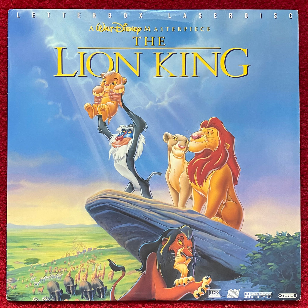 The Lion King (1994) LaserDisc Home Video US