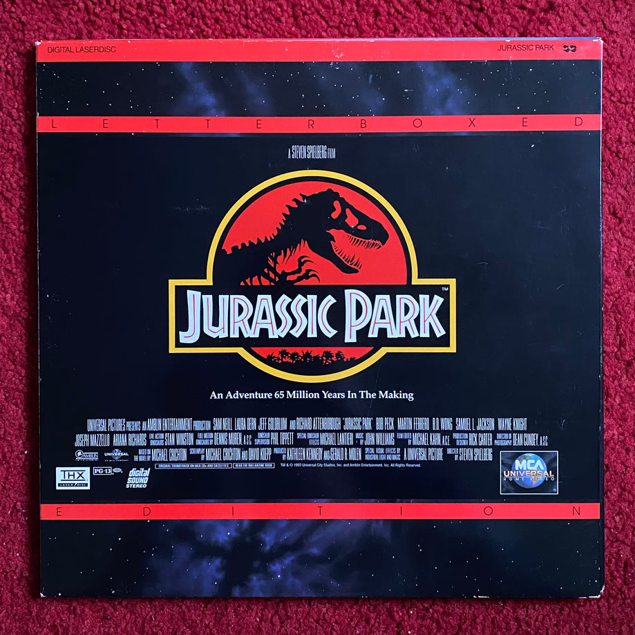 Jurassic Park (1993) LaserDisc Home Video US