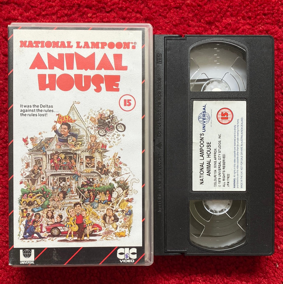 National Lampoon's Animal House VHS Video (1979) VHR1004