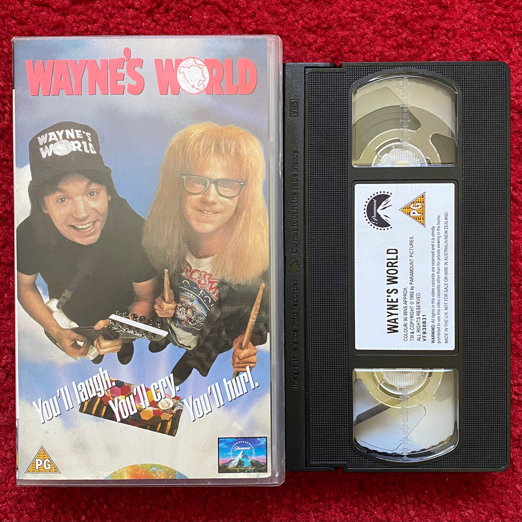 Wayne's World VHS Video (1992) VHR2628