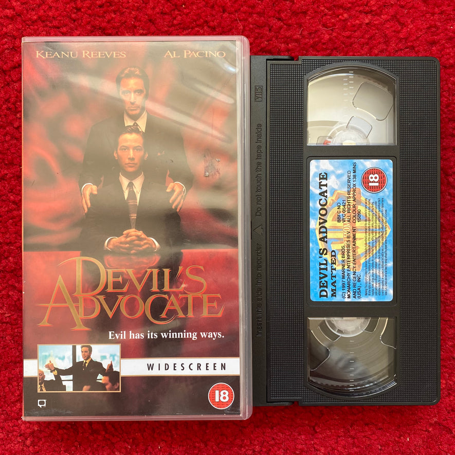 Devil's Advocate VHS Video (1997) S015090