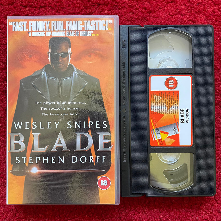 Blade VHS Video (1998) EVS1348