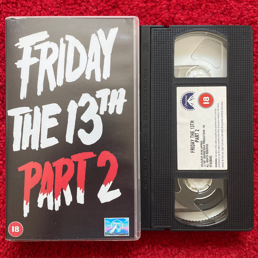 Friday The 13th Part 2 VHS Video (1981) BRP4346