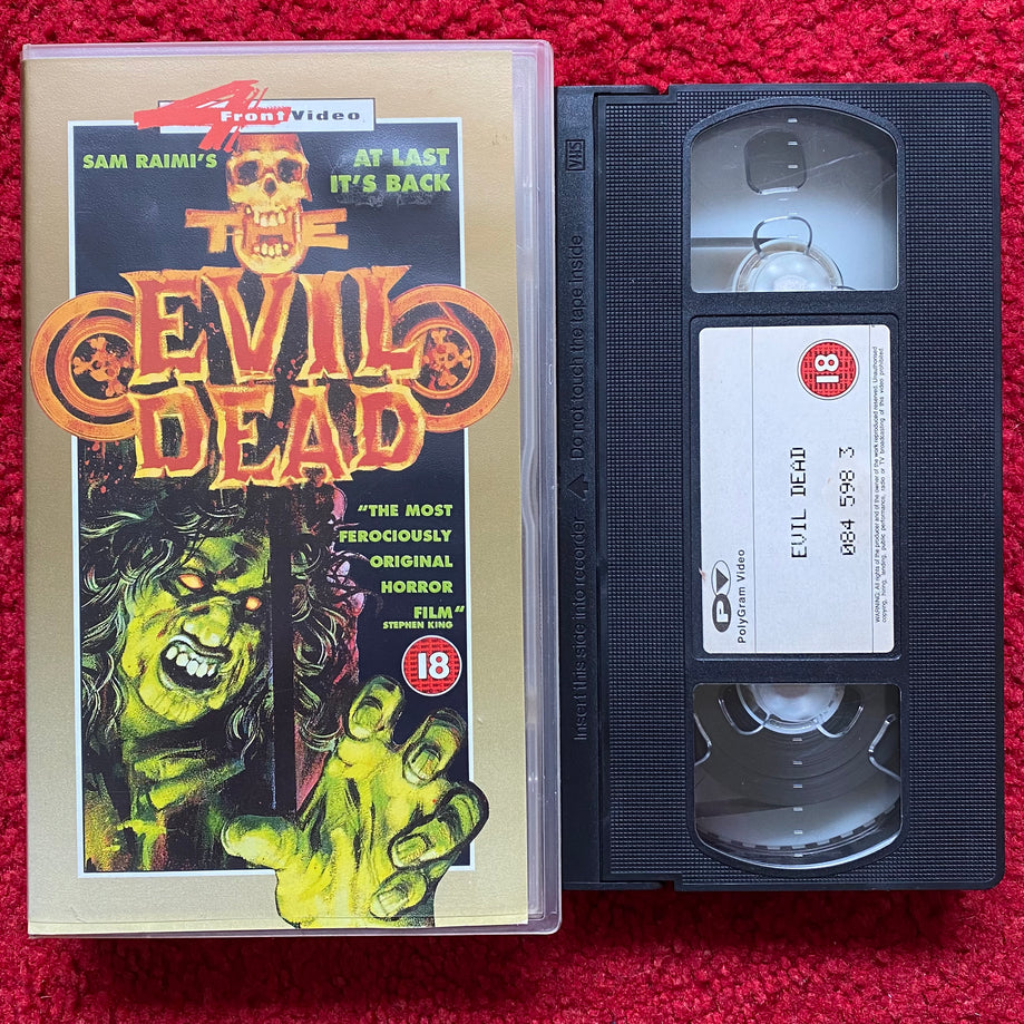 The Evil Dead VHS Video (1981) 0845983