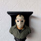 Jason Voorhees Friday the 13th Wall Shelf Mount Display - Unique Horror Decor Gift