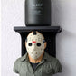 Jason Voorhees Friday the 13th Wall Shelf Mount Display - Unique Horror Decor Gift