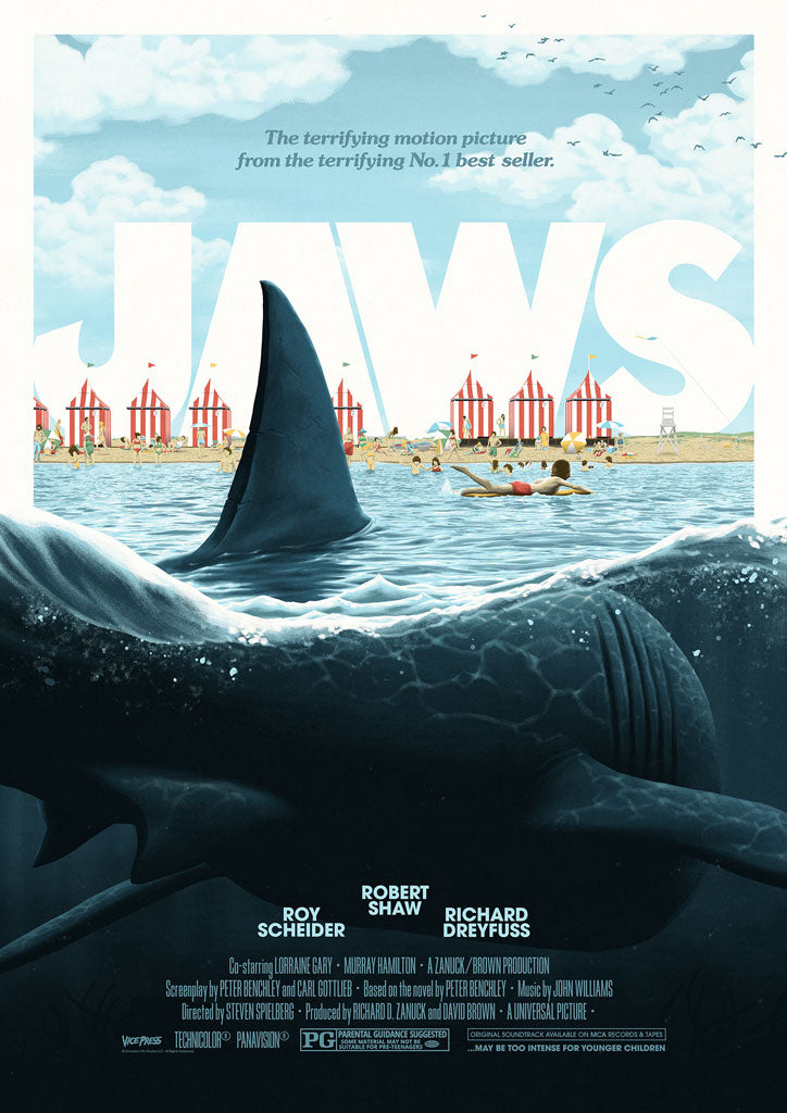 Jaws Horror Poster
