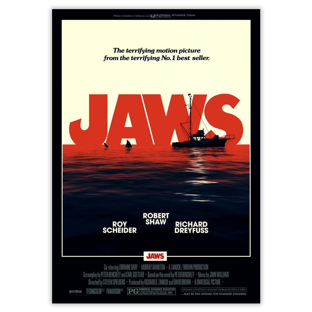 Jaws Horror Poster