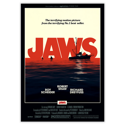 Jaws Horror Poster
