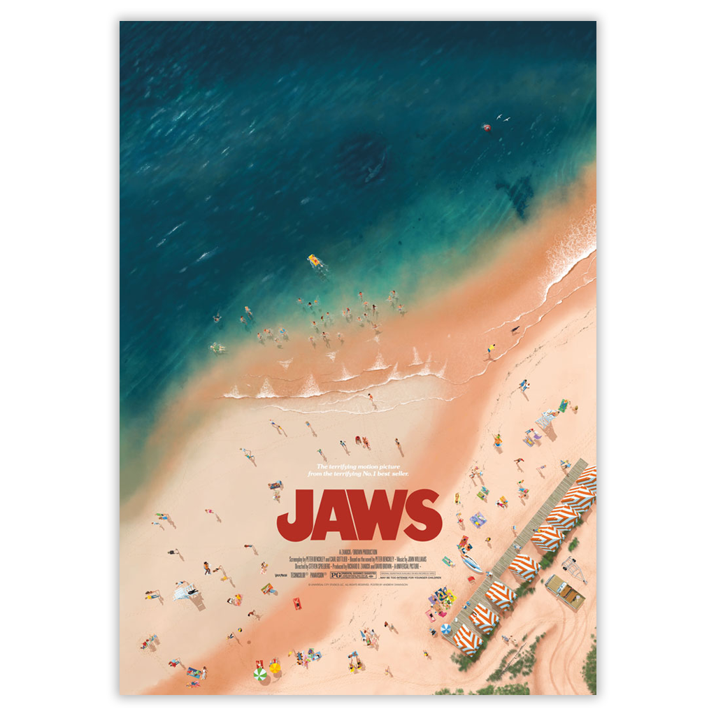 Jaws Horror Poster