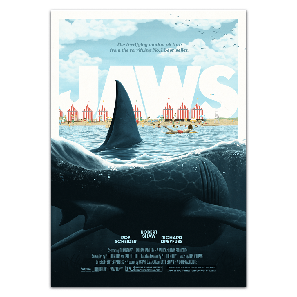 Jaws Horror Poster