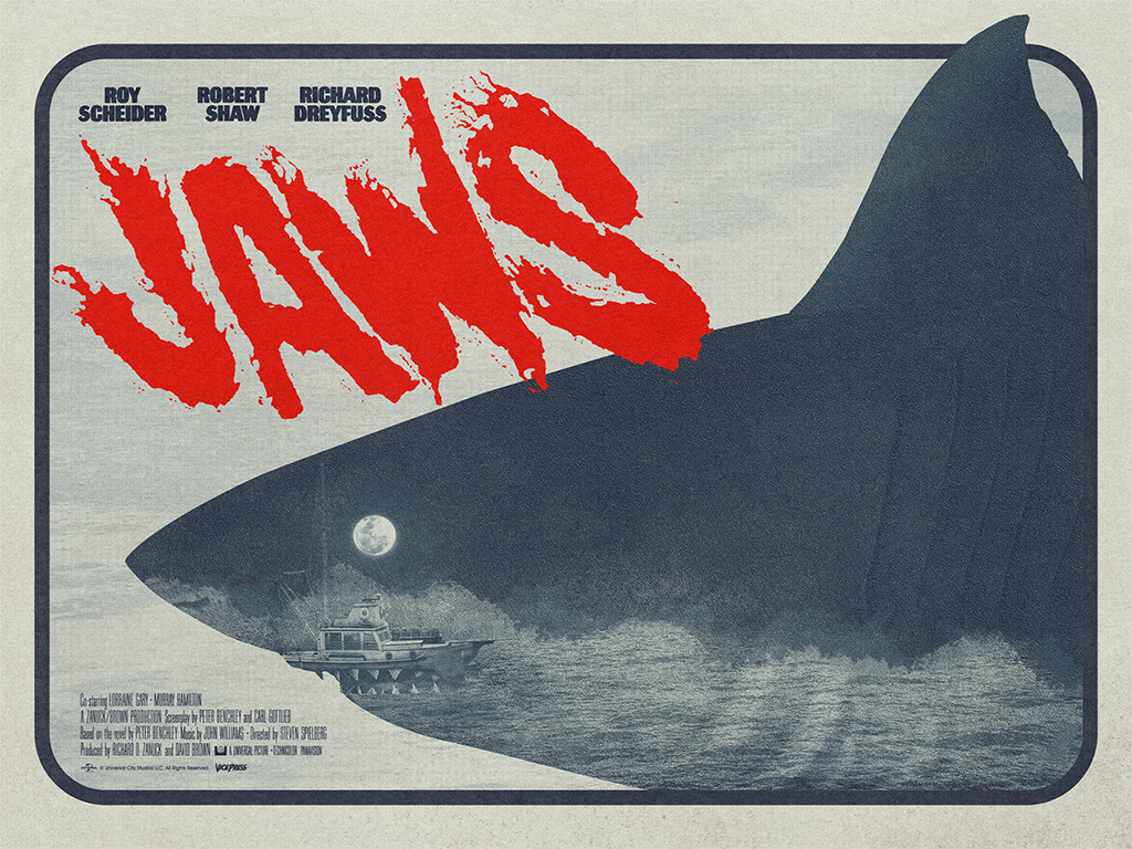 Jaws Horror Poster