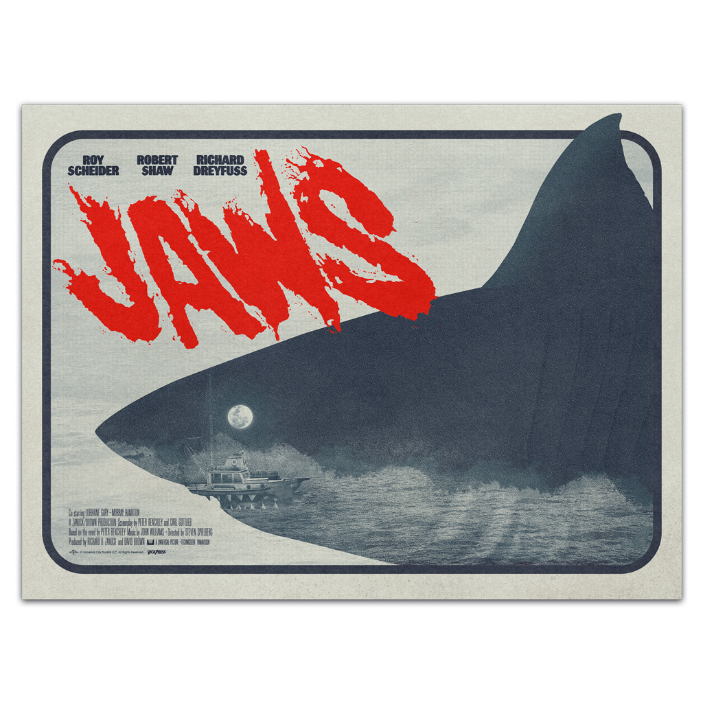 Jaws Horror Poster