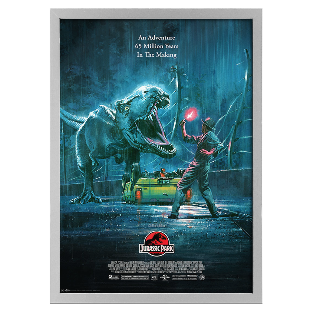 Jurassic Park Horror Poster