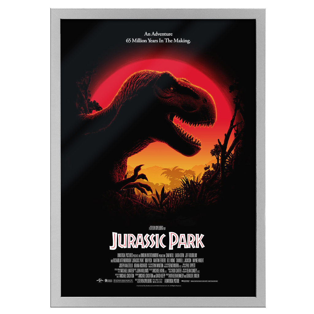 Jurassic Park Horror Poster