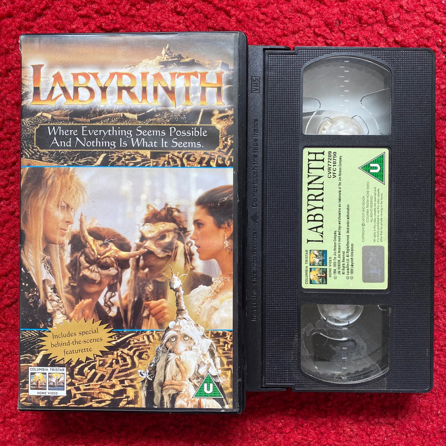 Labyrinth VHS Video (1986) CVR77209