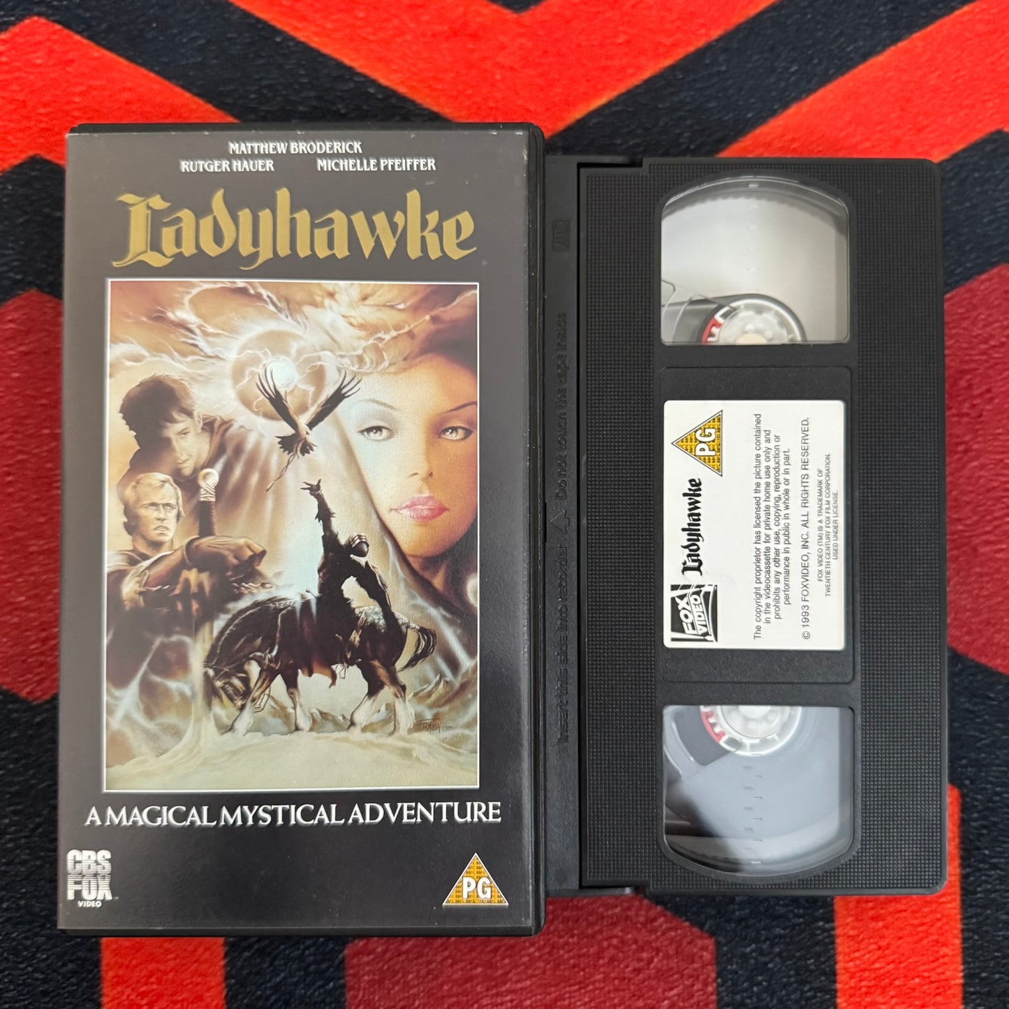 Ladyhawke VHS Video (1985) 1474