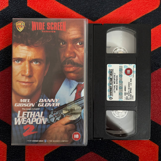 Lethal Weapon 2 VHS Video (1989) PES12581