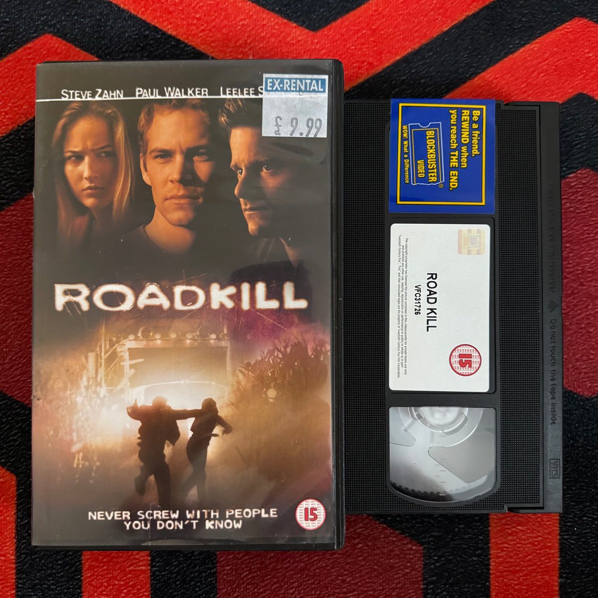 Roadkill Ex Rental VHS Video (2001) 20195