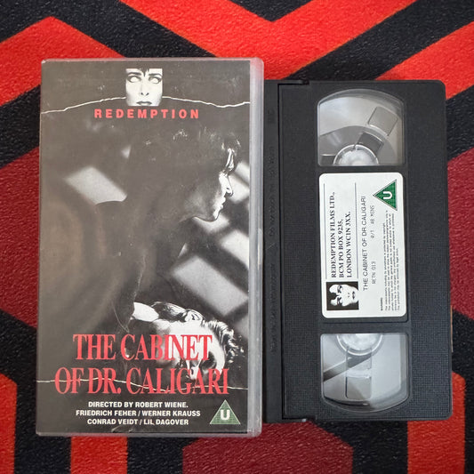 The Cabinet of Dr. Caligari VHS Video (1919) RETN013