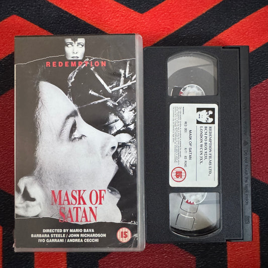 Mask of Satan VHS Video (1960) RED001