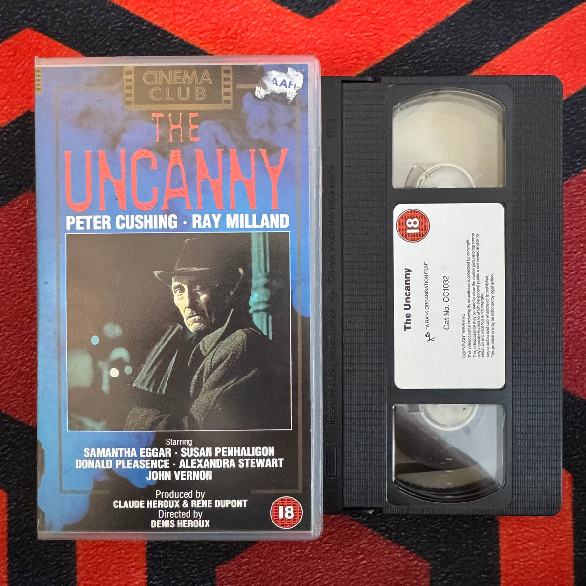 The Uncanny VHS Video (1971) CC1032